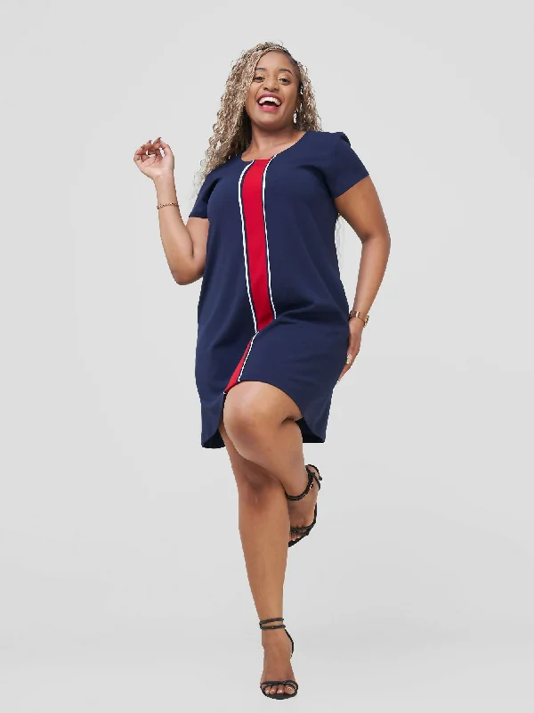 Mini dresses with tiered skirts for added volume Kakiba Collections Sylvia Dress - Blue Mini dresses with tiered skirts for added volume Kakiba Collections Sylvia Dress - Blue