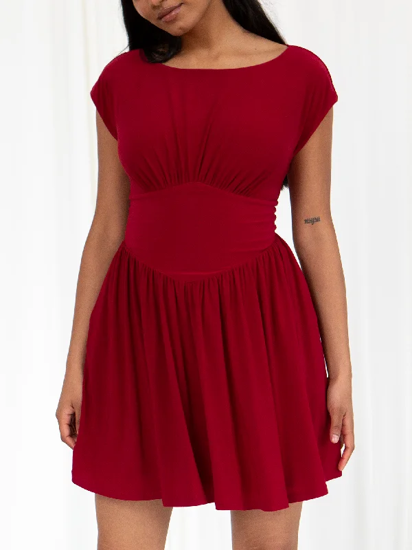Satin mini dresses for a luxurious feel Faye Mini Dress