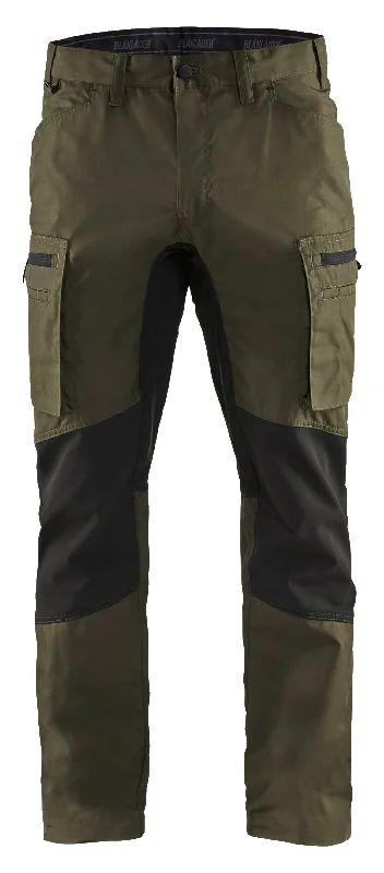Bell - Bottom Style Women's Denim Pants with Embroidered DetailsBlaklader Service Stretch Work Pants 1655 1845 Bell - Bottom Style Women's Denim Pants with Embroidered DetailsBlaklader Service Stretch Work Pants 1655 1845