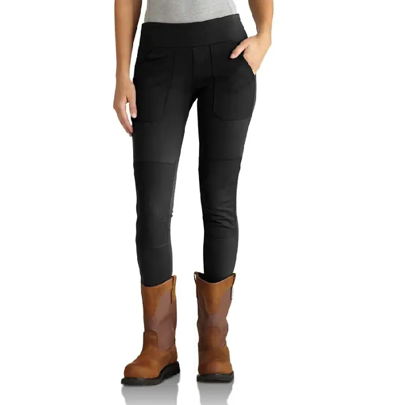 Plus Size Women's Cargo Pants with Multiple Pockets for HikingCarhartt Women's Force Fitted Midweight Utility Legging - 102482