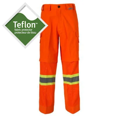 Plus Size Women's Patchwork - Design Jeans for a Unique AppearanceCoolworks Ventilated Orange Hi-Vis Pants CW2-ORGA Plus Size Women's Patchwork - Design Jeans for a Unique AppearanceCoolworks Ventilated Orange Hi-Vis Pants CW2-ORGA
