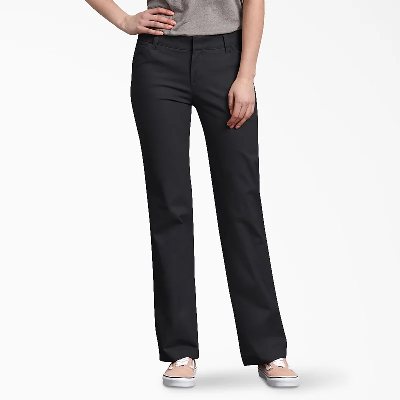 Tapered Leg Women's Wool Blend Trousers for WinterDICKIES Women's Relaxed Fit Straight Leg Pants Tapered Leg Women's Wool Blend Trousers for WinterDICKIES Women's Relaxed Fit Straight Leg Pants