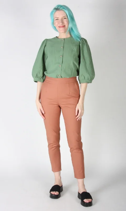 Women's Straight - Leg Linen Pants for a Breezy Summer LookTern Pant - Peach