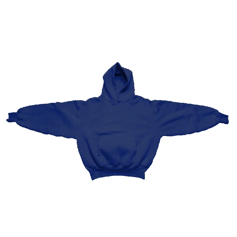 Women's tie - front hoodie in a lightweight fabric for summer layering1800 GSM 'Astronaut Blue' Hoodie with CRDLCK™ Women's tie - front hoodie in a lightweight fabric for summer layering1800 GSM 'Astronaut Blue' Hoodie with CRDLCK™