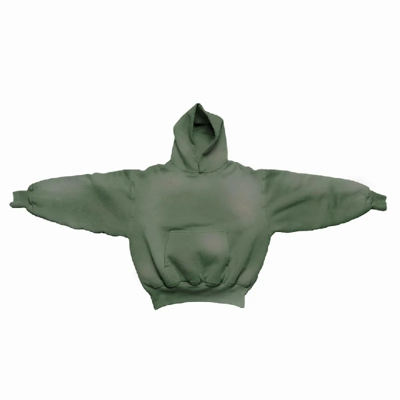 Women's oversized cropped hoodie with drawstrings for a trendy look1800 GSM 'Washed Midnight Green' Hoodie with CRDLCK™ Women's oversized cropped hoodie with drawstrings for a trendy look1800 GSM 'Washed Midnight Green' Hoodie with CRDLCK™