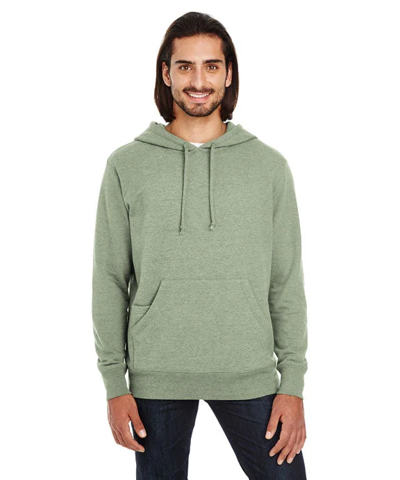 Women's color - block hoodie combining bold hues for a fashion - forward statement321H - Threadfast Apparel Unisex Triblend French Terry Hoodie | Army Heather Women's color - block hoodie combining bold hues for a fashion - forward statement321H - Threadfast Apparel Unisex Triblend French Terry Hoodie | Army Heather