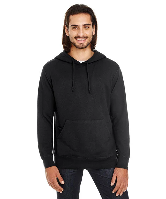Women's hoodie with a detachable hood for customizable styling321H - Threadfast Apparel Unisex Triblend French Terry Hoodie | Black Solid Women's hoodie with a detachable hood for customizable styling321H - Threadfast Apparel Unisex Triblend French Terry Hoodie | Black Solid