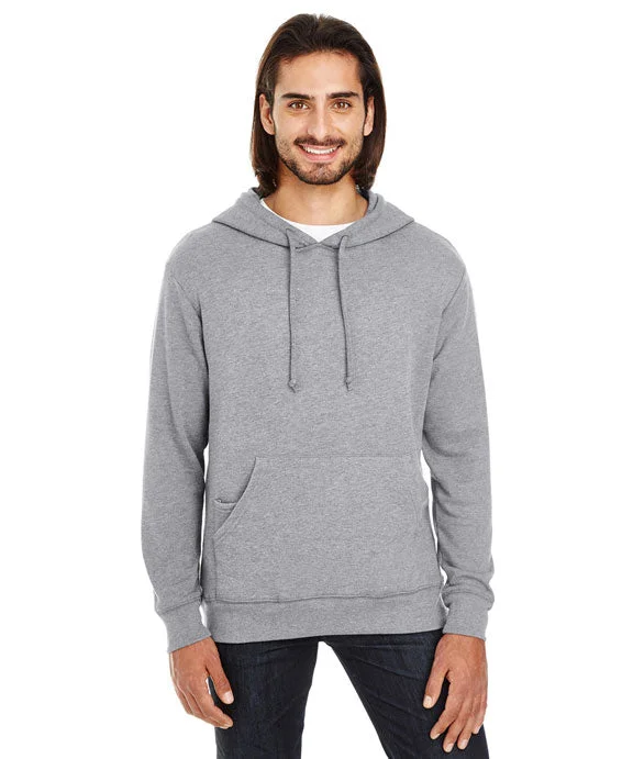 Women's tie - front hoodie in a lightweight fabric for summer layering321H - Threadfast Apparel Unisex Triblend French Terry Hoodie | Charcoal Heather Women's tie - front hoodie in a lightweight fabric for summer layering321H - Threadfast Apparel Unisex Triblend French Terry Hoodie | Charcoal Heather
