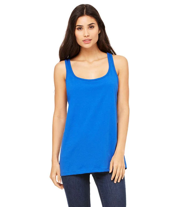 Women's cropped sweatshirt with a lace - trimmed hem for a romantic look6488 - Bella + Canvas Ladies Relaxed Jersey Tank Top | True Royal Women's cropped sweatshirt with a lace - trimmed hem for a romantic look6488 - Bella + Canvas Ladies Relaxed Jersey Tank Top | True Royal