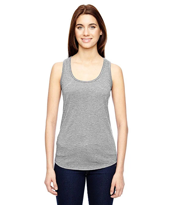 Women's hoodie with a glittery print for a glamorous and sparkly appearance6751L - Anvil Ladies Tri-blend Racerback Tank Top | Heather Gray Women's hoodie with a glittery print for a glamorous and sparkly appearance6751L - Anvil Ladies Tri-blend Racerback Tank Top | Heather Gray
