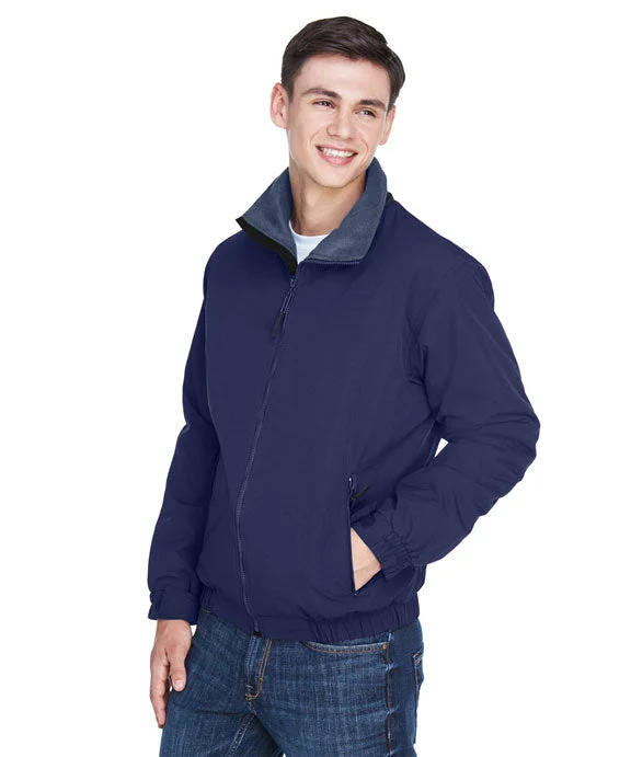 Women's zip - up sweatshirt in pastel blue for a soft and stylish outfit8921 - UltraClub Adult Adventure All-Weather Jacket | Navy/Navy Women's zip - up sweatshirt in pastel blue for a soft and stylish outfit8921 - UltraClub Adult Adventure All-Weather Jacket | Navy/Navy