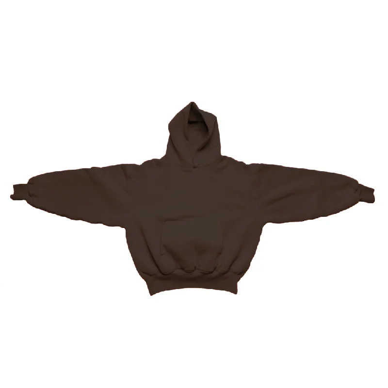 Women's graphic - printed sweatshirt featuring floral patterns for a feminine touch900 GSM 'Dark Chocolate' Hoodie with CRDLCK™ Women's graphic - printed sweatshirt featuring floral patterns for a feminine touch900 GSM 'Dark Chocolate' Hoodie with CRDLCK™