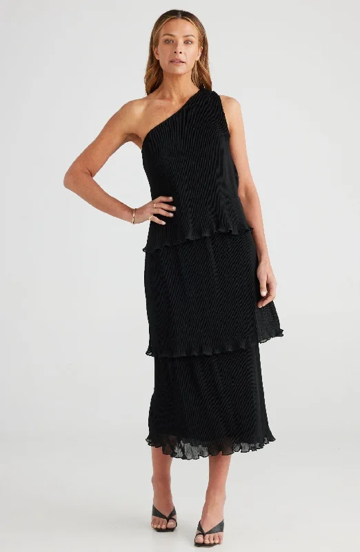 Wrap - Style Women Dress with Adjustable Fit for All Body TypesBrave+True Moria Dress Black Wrap - Style Women Dress with Adjustable Fit for All Body TypesBrave+True Moria Dress Black