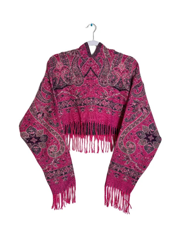 Women's tie - front hoodie in a lightweight fabric for summer layeringCropped Kamaru Hoodie Women's tie - front hoodie in a lightweight fabric for summer layeringCropped Kamaru Hoodie