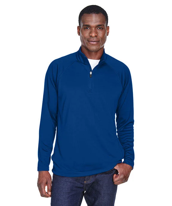 Women's hoodie with a glittery print for a glamorous and sparkly appearanceDG440 - Devon & Jones Mens Stretch Tech-Shell® Compass Quarter-Zip | True Royal Women's hoodie with a glittery print for a glamorous and sparkly appearanceDG440 - Devon & Jones Mens Stretch Tech-Shell® Compass Quarter-Zip | True Royal
