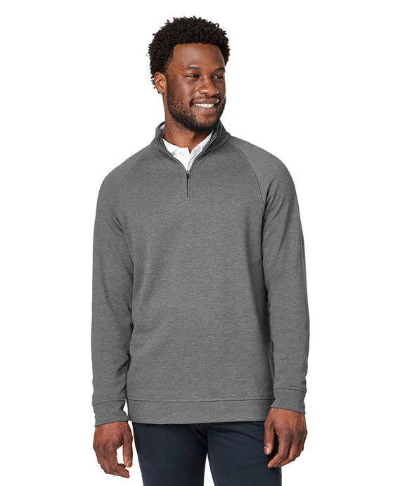 Women's graphic - printed sweatshirt featuring floral patterns for a feminine touchDG481 - Devon & Jones New Classics® Mens Charleston Quarter-Zip | Graphite Melange Women's graphic - printed sweatshirt featuring floral patterns for a feminine touchDG481 - Devon & Jones New Classics® Mens Charleston Quarter-Zip | Graphite Melange