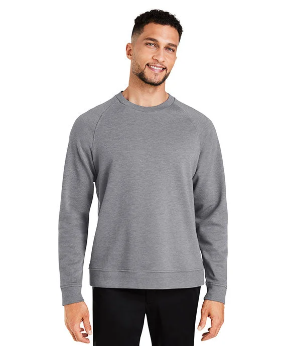 Women's quarter - zip sweatshirt made of organic cotton for eco - conscious fashionDG482 - Devon & Jones New Classics® Mens Charleston Pullover Sweater | Graphite Melange Women's quarter - zip sweatshirt made of organic cotton for eco - conscious fashionDG482 - Devon & Jones New Classics® Mens Charleston Pullover Sweater | Graphite Melange
