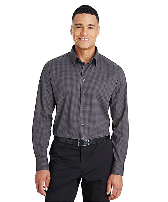 Women's pullover hoodie with a side slit for a modern and relaxed fitDG535 - Devon & Jones CrownLux Performance™ Mens Tonal Mini Check Shirt Women's pullover hoodie with a side slit for a modern and relaxed fitDG535 - Devon & Jones CrownLux Performance™ Mens Tonal Mini Check Shirt