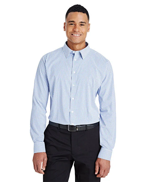 Women's zip - up sweatshirt in pastel blue for a soft and stylish outfitDG540 - Devon & Jones CrownLux Performance™ Mens Micro Windowpane Shirt | French Blue/White Women's zip - up sweatshirt in pastel blue for a soft and stylish outfitDG540 - Devon & Jones CrownLux Performance™ Mens Micro Windowpane Shirt | French Blue/White