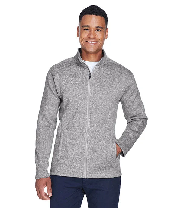 Women's hoodie with a detachable hood for customizable stylingDG793 - Devon & Jones Mens Bristol Full-Zip Sweater Fleece Jacket | Grey Heather Women's hoodie with a detachable hood for customizable stylingDG793 - Devon & Jones Mens Bristol Full-Zip Sweater Fleece Jacket | Grey Heather
