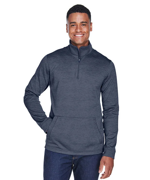 Women's hoodie with a detachable hood for customizable stylingDG798 - Devon & Jones Mens Newbury Mélange Fleece Quarter-Zip | Navy Heather Women's hoodie with a detachable hood for customizable stylingDG798 - Devon & Jones Mens Newbury Mélange Fleece Quarter-Zip | Navy Heather
