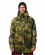 Women's cropped down jackets in bold colors for a sporty and fashionable winter outfitHorsefeathers Taranis Snowboard Camo Jacket Women's cropped down jackets in bold colors for a sporty and fashionable winter outfitHorsefeathers Taranis Snowboard Camo Jacket