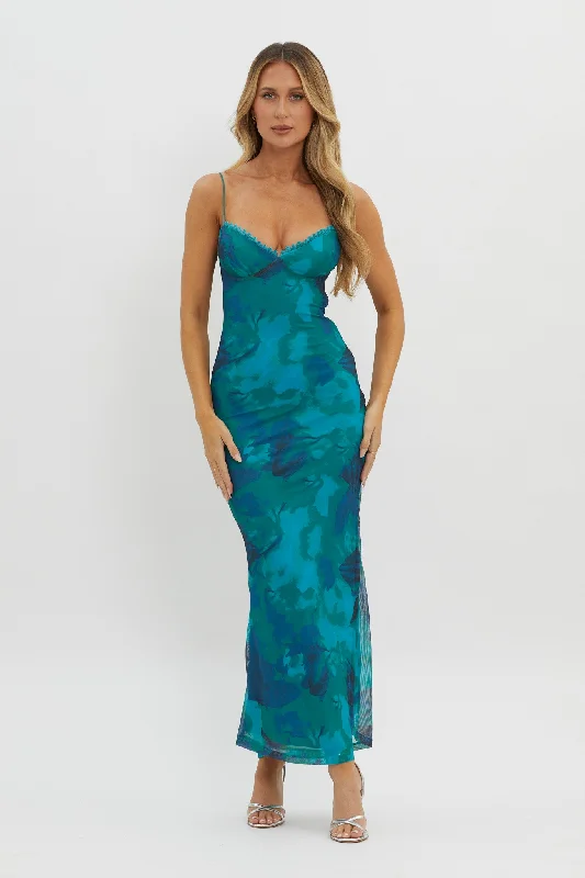 Sleeveless Women Dress in Bright Colors for Summer PartiesLennox Elastic Back Bodycon Dress Floral Green Sleeveless Women Dress in Bright Colors for Summer PartiesLennox Elastic Back Bodycon Dress Floral Green