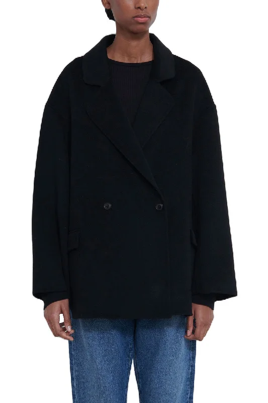 Women's moto jackets with a lace - up front for a unique and stylish touchLina Blazer