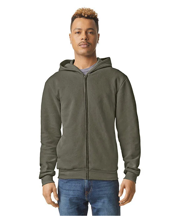 RF497 - American Apparel ReFlex Fleece Unisex Full Zip Hoodie | Lieutenant