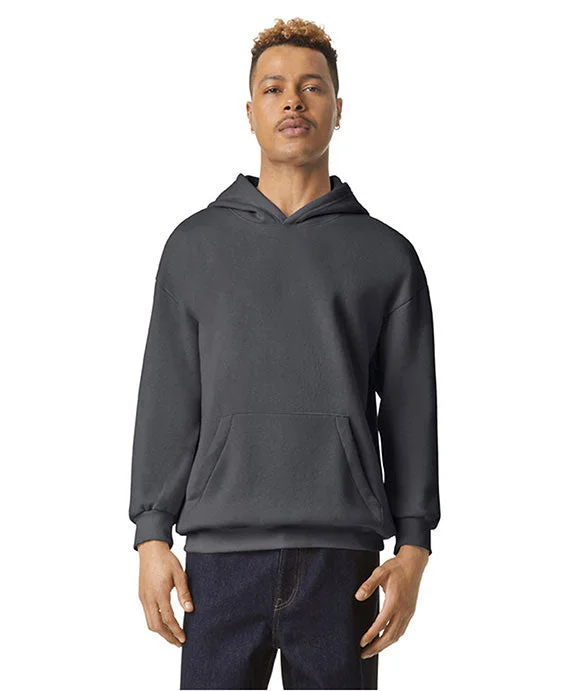 RF498 - American Apparel Unisex ReFlex Fleece Pullover Hooded Sweatshirt | Asphalt