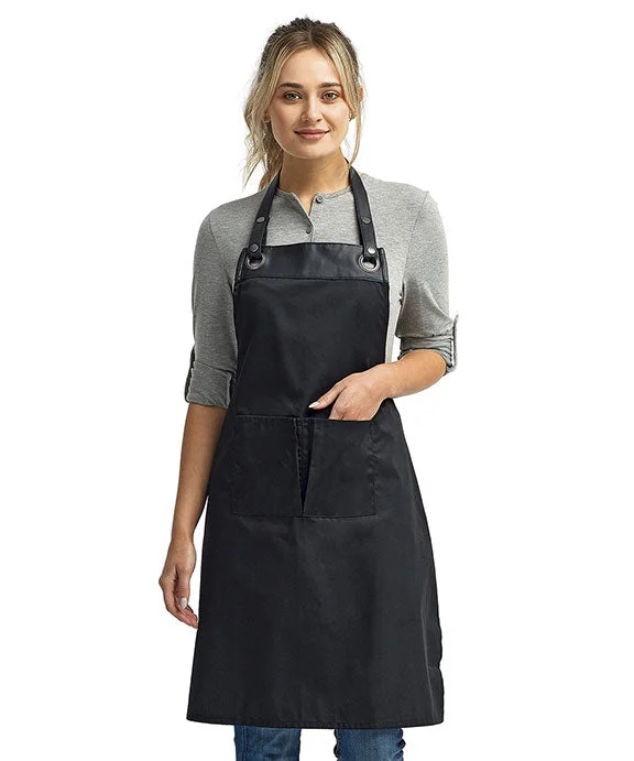 Women's fleece - lined hoodie with thumbholes for warmth in winterRP123 - Artisan Collection by Reprime Espresso Bib Apron Women's fleece - lined hoodie with thumbholes for warmth in winterRP123 - Artisan Collection by Reprime Espresso Bib Apron
