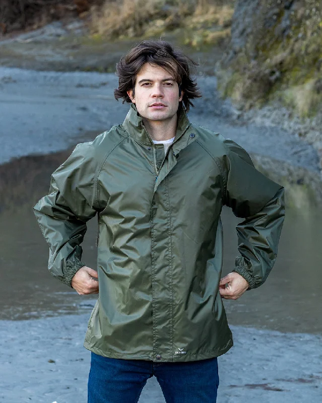 Women's windbreaker jackets with adjustable hoods for windy daysSTOWaway Jacket in Khaki Women's windbreaker jackets with adjustable hoods for windy daysSTOWaway Jacket in Khaki