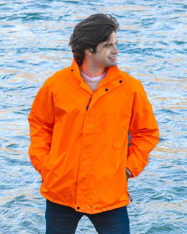 Women's long - length wool blend jackets for a warm and stylish winter lookSTOWaway Jacket in Fluoro Orange Women's long - length wool blend jackets for a warm and stylish winter lookSTOWaway Jacket in Fluoro Orange