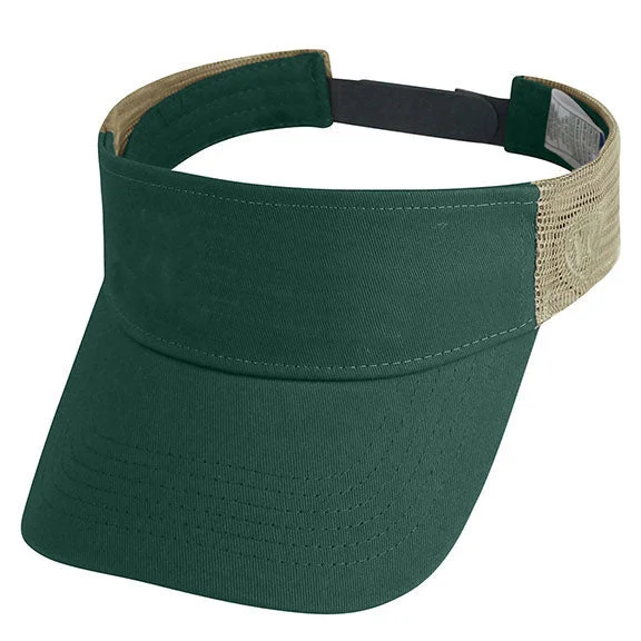 Women's sherpa - lined hoodie for extreme cold weather outdoor activitiesTW5504 - J America Adult Brink Visor | Forest Women's sherpa - lined hoodie for extreme cold weather outdoor activitiesTW5504 - J America Adult Brink Visor | Forest