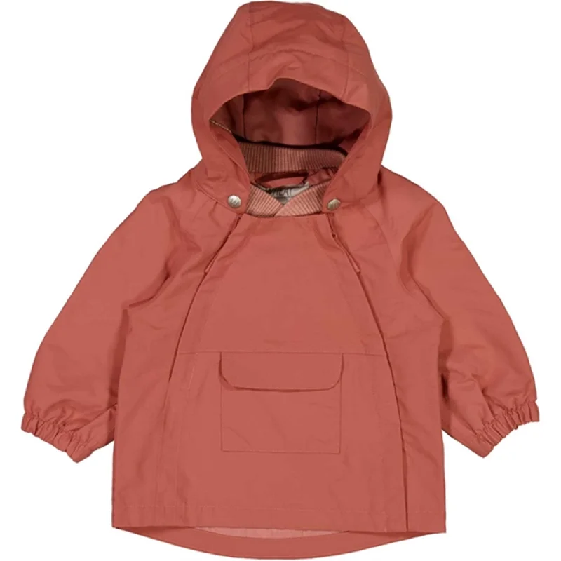 Women's long - line cardigan jackets in a soft knit for a cozy and elegant lookWheat Jacket Sveo Tech Dark Terracotta Women's long - line cardigan jackets in a soft knit for a cozy and elegant lookWheat Jacket Sveo Tech Dark Terracotta