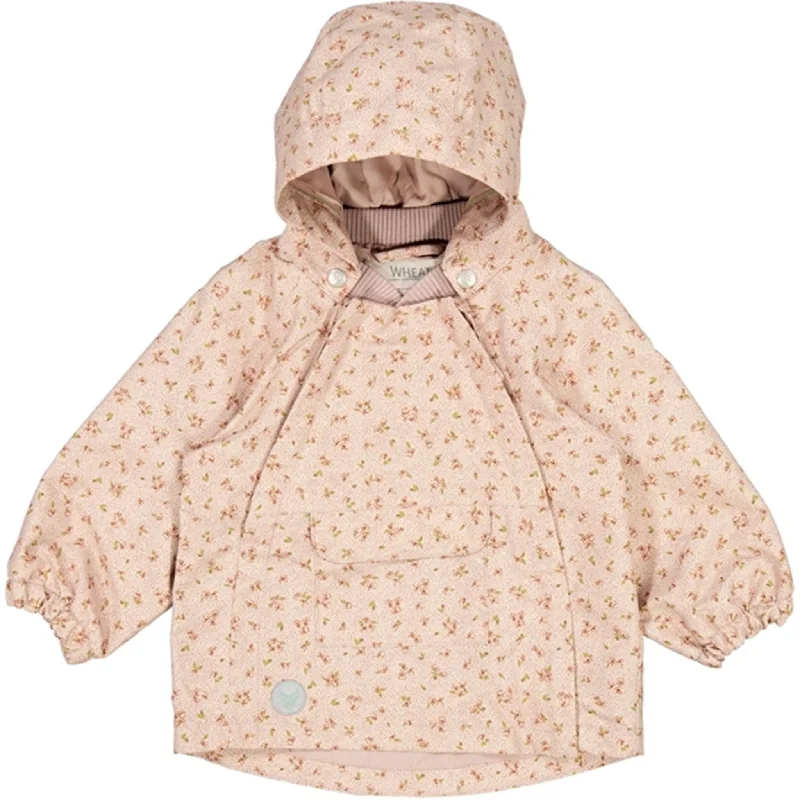 Women's military - style jackets with epaulets for a tough and fashionable appearanceWheat Jacket Sveo Tech Rose Flowers Women's military - style jackets with epaulets for a tough and fashionable appearanceWheat Jacket Sveo Tech Rose Flowers