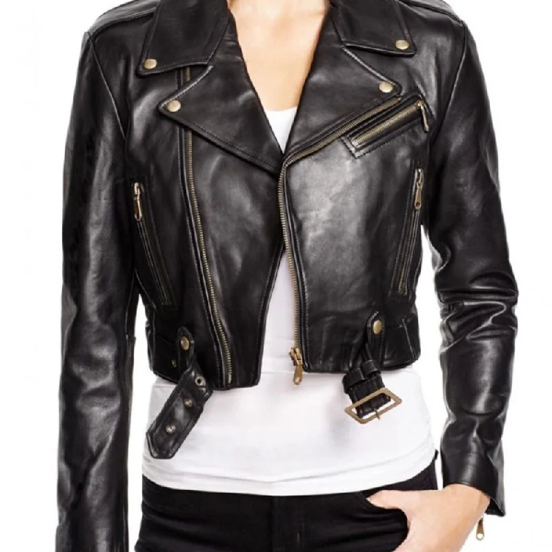 Women's long - length wool blend jackets for a warm and stylish winter lookWomen’s Party Wear Leather Jacket Women's long - length wool blend jackets for a warm and stylish winter lookWomen’s Party Wear Leather Jacket