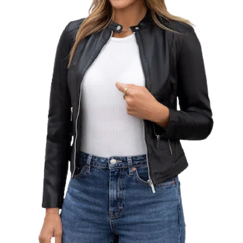 Women's trench coats with a removable belt for customizable stylingWomen's Leather Jackets Classic Style Women's trench coats with a removable belt for customizable stylingWomen's Leather Jackets Classic Style
