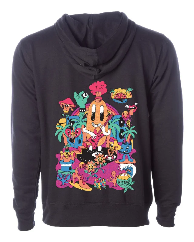 Women's graphic - printed sweatshirt featuring floral patterns for a feminine touchWorld Tour Hoodie Women's graphic - printed sweatshirt featuring floral patterns for a feminine touchWorld Tour Hoodie