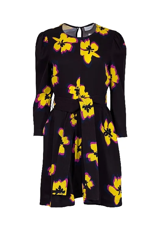 Mini Women Dress with a Short Hem for a Young and Trendy Style Mini Women Dress with a Short Hem for a Young and Trendy Style A.L.C. - Dark Burgundy w/ Yellow & Magenta Floral Print Silk Belted Dress Sz 8 Mini Women Dress with a Short Hem for a Young and Trendy Style Mini Women Dress with a Short Hem for a Young and Trendy Style A.L.C. - Dark Burgundy w/ Yellow & Magenta Floral Print Silk Belted Dress Sz 8