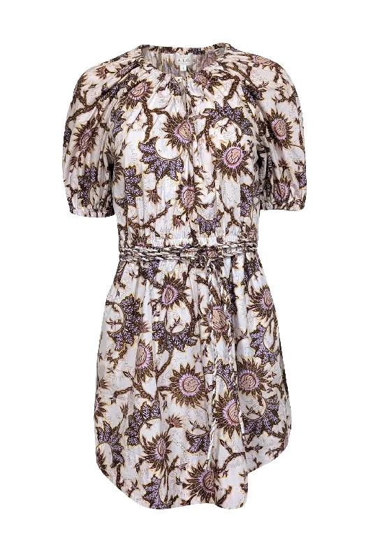 Lace - Embellished Women Dress for an Elegant and Sophisticated Appearance Lace - Embellished Women Dress for an Elegant and Sophisticated Appearance A.L.C. - Off-White w/ Yellow & Purple Sunflower Print Puff Sleeve Dress Sz 2 Lace - Embellished Women Dress for an Elegant and Sophisticated Appearance Lace - Embellished Women Dress for an Elegant and Sophisticated Appearance A.L.C. - Off-White w/ Yellow & Purple Sunflower Print Puff Sleeve Dress Sz 2