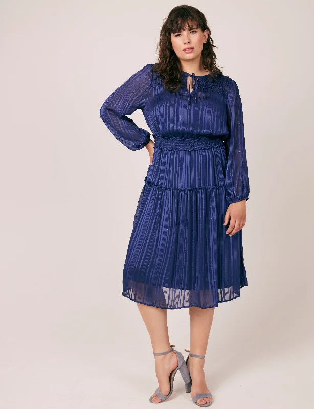 Sheath Women Dress with a Tailored Fit for a Professional Look Sheath Women Dress with a Tailored Fit for a Professional Look Figueroa & Flower Satin Stripe Midi Dress - Plus Sheath Women Dress with a Tailored Fit for a Professional Look Sheath Women Dress with a Tailored Fit for a Professional Look Figueroa & Flower Satin Stripe Midi Dress - Plus
