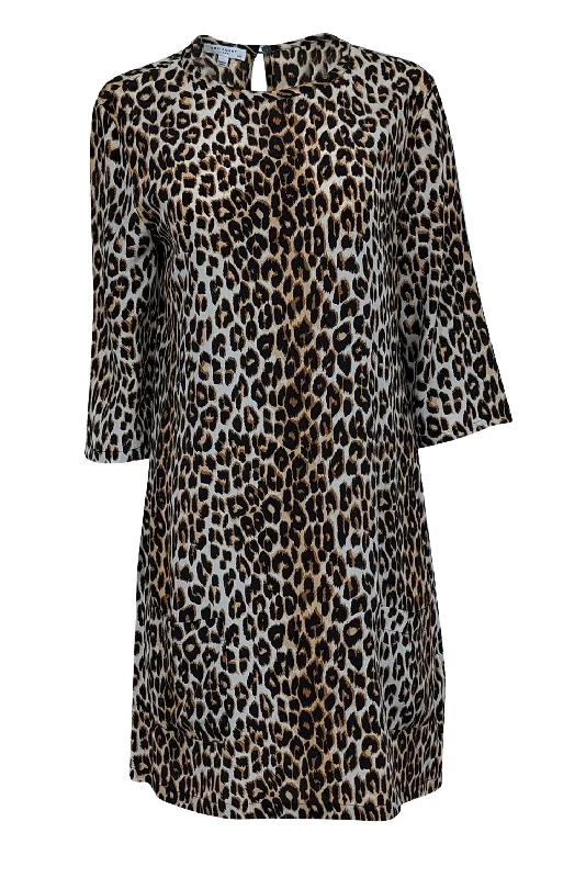 Backless Women Dress for a Sexy and Alluring Look at Evening Events Backless Women Dress for a Sexy and Alluring Look at Evening Events Equipment - Tan, Beige, & Black Leopard Print Silk Shift Dress Sz L Backless Women Dress for a Sexy and Alluring Look at Evening Events Backless Women Dress for a Sexy and Alluring Look at Evening Events Equipment - Tan, Beige, & Black Leopard Print Silk Shift Dress Sz L