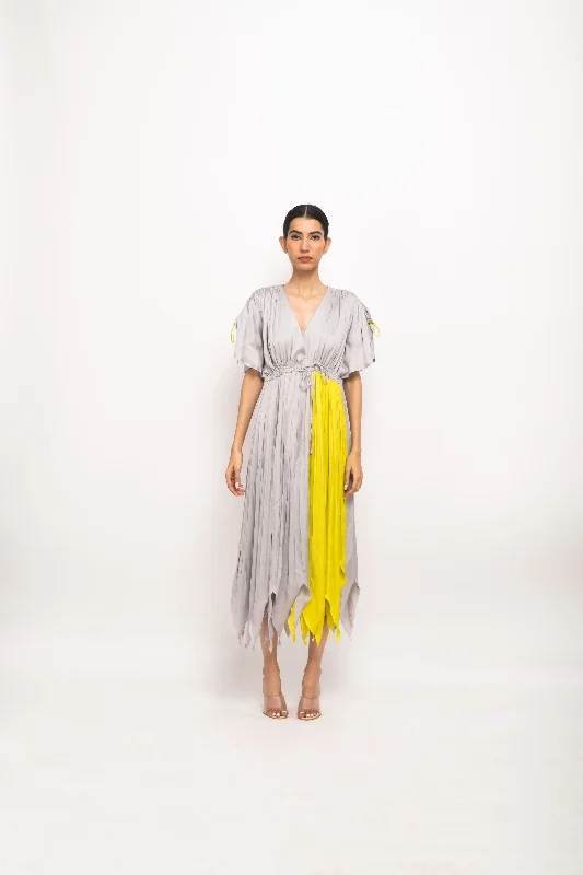 Mini Women Dress with a Short Hem for a Young and Trendy Style Mini Women Dress with a Short Hem for a Young and Trendy Style Grey-Neon Angrakha Dress Mini Women Dress with a Short Hem for a Young and Trendy Style Mini Women Dress with a Short Hem for a Young and Trendy Style Grey-Neon Angrakha Dress