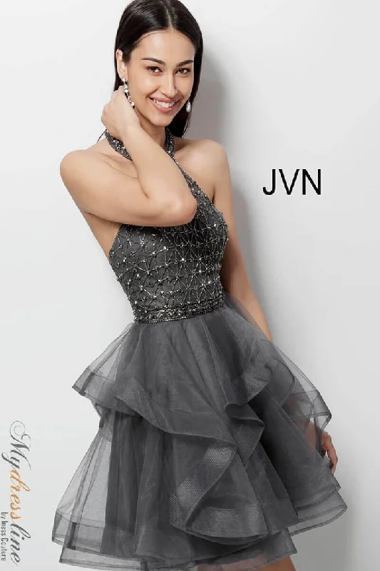 Wrap - Style Women Dress with Adjustable Fit for All Body Types Wrap - Style Women Dress with Adjustable Fit for All Body Types Jovani JVN635601 Wrap - Style Women Dress with Adjustable Fit for All Body Types Wrap - Style Women Dress with Adjustable Fit for All Body Types Jovani JVN635601