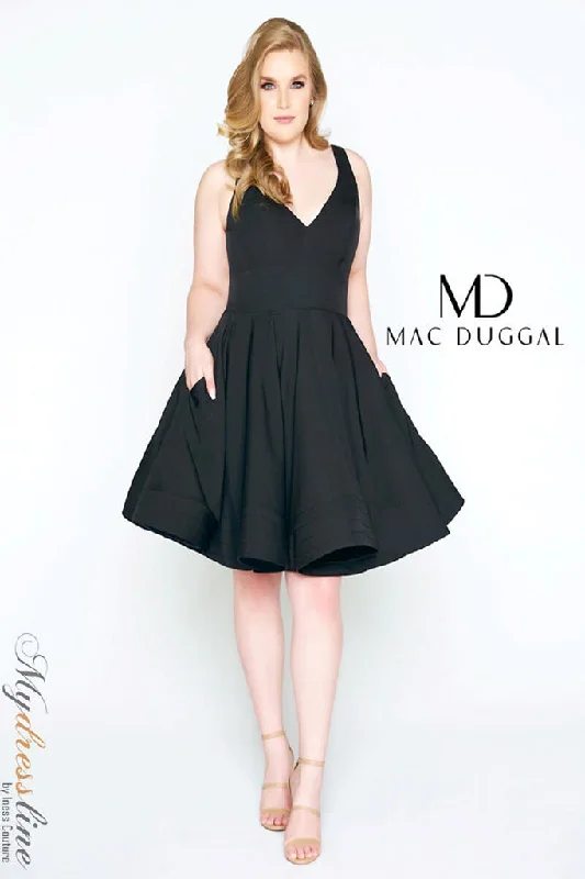 Wrap - Style Women Dress with Adjustable Fit for All Body Types Wrap - Style Women Dress with Adjustable Fit for All Body Types Mac Duggal 48771 Wrap - Style Women Dress with Adjustable Fit for All Body Types Wrap - Style Women Dress with Adjustable Fit for All Body Types Mac Duggal 48771
