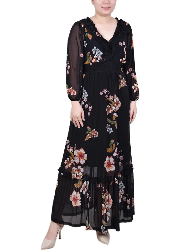Ruffled Women Dress with Multiple Layers for a Playful and Girly Style Ruffled Women Dress with Multiple Layers for a Playful and Girly Style Long Sleeve Mesh Maxi Dress - Petite Ruffled Women Dress with Multiple Layers for a Playful and Girly Style Ruffled Women Dress with Multiple Layers for a Playful and Girly Style Long Sleeve Mesh Maxi Dress - Petite
