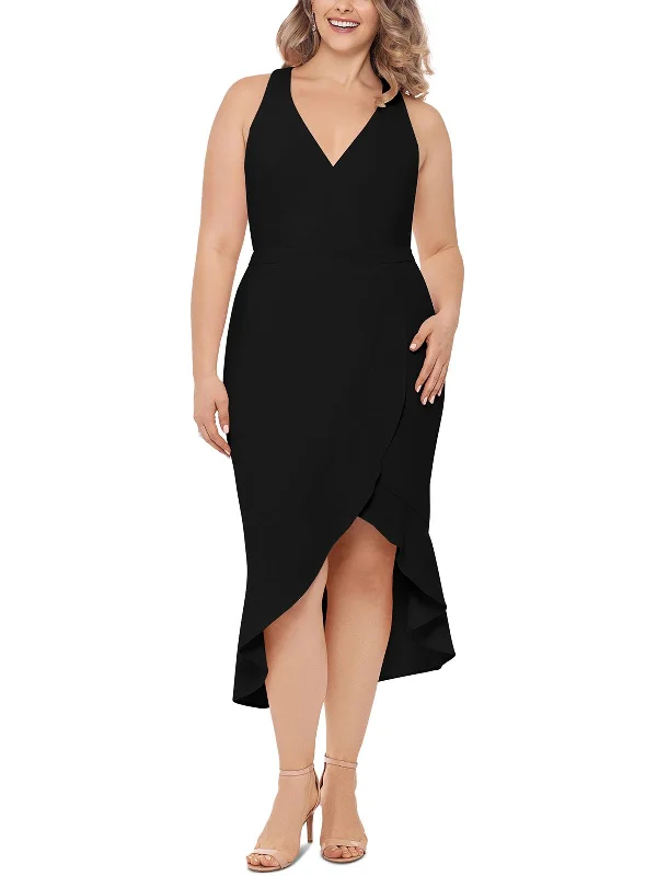 Wrap - Style Women Dress with Adjustable Fit for All Body Types Wrap - Style Women Dress with Adjustable Fit for All Body Types Plus Womens Ruffled Calf Midi Dress Wrap - Style Women Dress with Adjustable Fit for All Body Types Wrap - Style Women Dress with Adjustable Fit for All Body Types Plus Womens Ruffled Calf Midi Dress