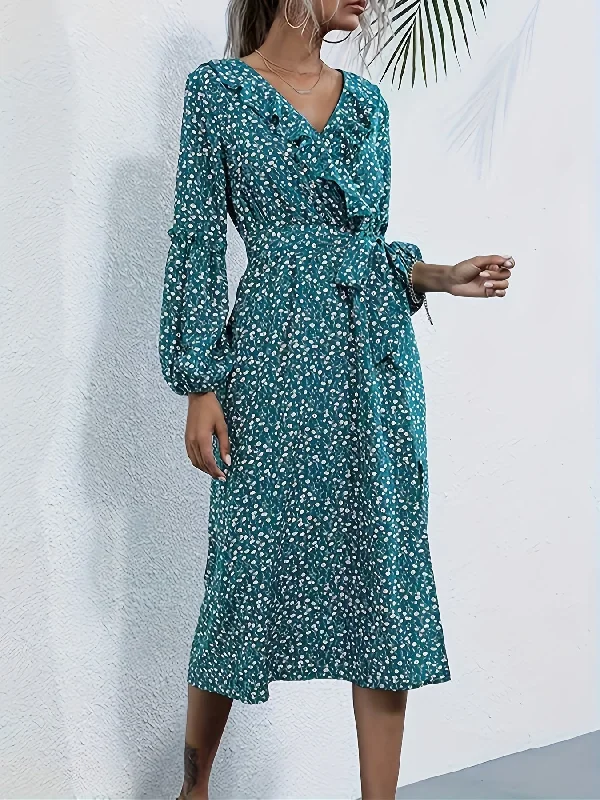 Plus Size Women Dress with a Flattering A - Line Cut for Comfort and Style Plus Size Women Dress with a Flattering A - Line Cut for Comfort and Style Sixsr Allover Print Ruffle Trim Dress, Elegant V Neck Long Sleeve Midi Dress, Women's Clothing Plus Size Women Dress with a Flattering A - Line Cut for Comfort and Style Plus Size Women Dress with a Flattering A - Line Cut for Comfort and Style Sixsr Allover Print Ruffle Trim Dress, Elegant V Neck Long Sleeve Midi Dress, Women's Clothing