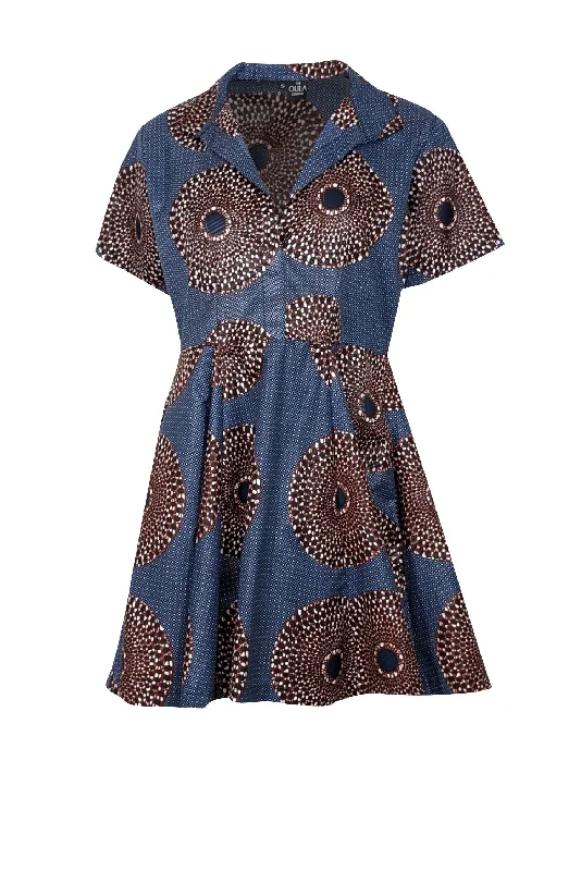 Pleated Women Dress with a Timeless and Elegant Texture Pleated Women Dress with a Timeless and Elegant Texture The Oula Company - Blue, Rust, & Black Print Short Sleeve Dress Sz S Pleated Women Dress with a Timeless and Elegant Texture Pleated Women Dress with a Timeless and Elegant Texture The Oula Company - Blue, Rust, & Black Print Short Sleeve Dress Sz S